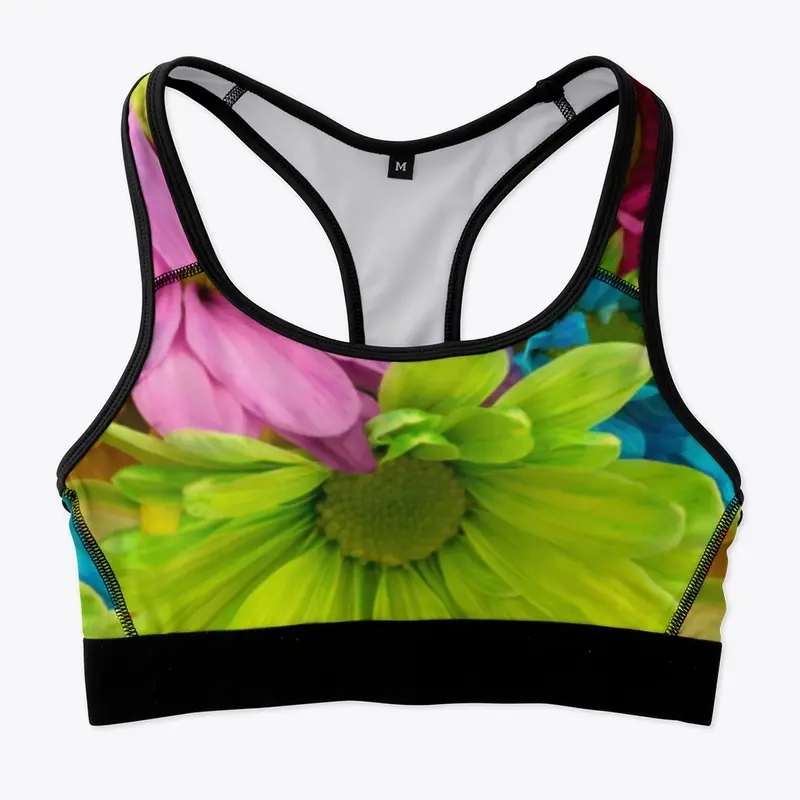 All-Over print sports Bra